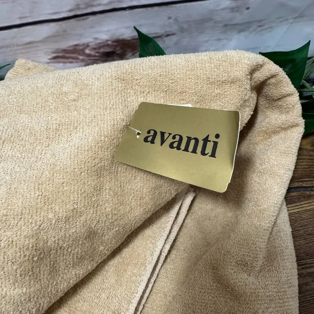 Avanti Rattan Jinan Aztec Medallion Bath Towel 27X52 & Wash Cloth Decorative NEW